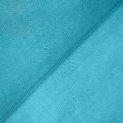 Фатин (мягкий), цвет Голубой (на отрез)  в Кайспийском