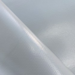 Ткань ПВХ 600 гр/м2 плотная, Серый (Ширина 150см), на отрез  в Кайспийском