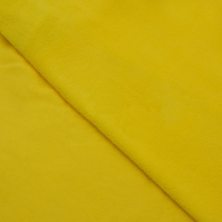 Флис Односторонний 180 гр/м2, Желтый (на отрез)  в Кайспийском