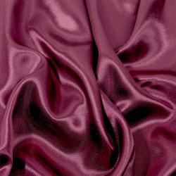 Ткань Атлас-сатин, цвет Бордовый (на отрез)  в Кайспийском
