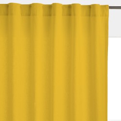 Штора уличная на Трубной ленте (В-220*Ш-145) Желтая, (ткань Оксфорд 600)  в Кайспийском