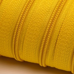 Молния тип 3 спиральная, цвет Жёлтый (на отрез)  в Кайспийском