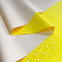 Ткань Мембранная PREMIER BREATHABLE MILKY WR 10К/10К,  Жёлтый   в Кайспийском