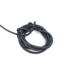 Шнур (Резинка) шляпный 3мм, цвет Серый (на отрез)  в Кайспийском