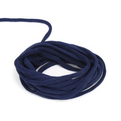Шнур для одежды d-4.5мм, цвет Синий (на отрез)  в Кайспийском