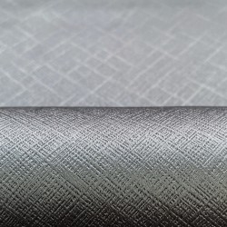 Ткань Блэкаут для штор светозатемняющая 100% &quot;Орнамент Серый&quot; (на отрез)  в Кайспийском