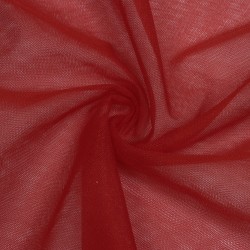 Фатин (мягкий), цвет Красный (на отрез)  в Кайспийском